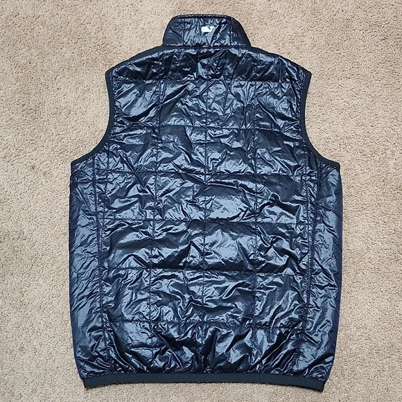 Vineyard Vines Martha Vineyard Black Puffer Vest Jacket Men's Size S Small - Picture 11 of 12